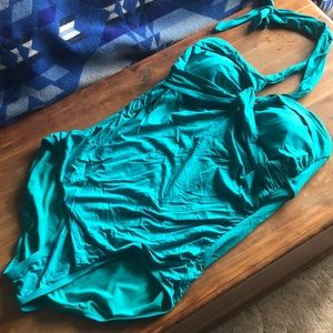 One piece Merona halter swimsuit